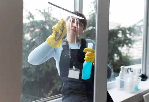 Nettoyage de vitres intérieures et extérieures à Chanoz-Châtenay